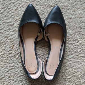 Pointed Toe Open Flats